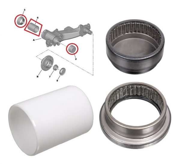 Peugeot 309 GTI Kit De Rodamientos De Rueda Delantera - Es